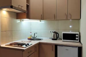 Апарт-отель Апартаменты Левада. Апартаменты трехместный люкс с балконом 35 8